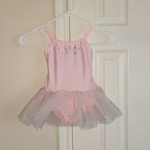 Pink Twinkle Stars ballerina toddler costume